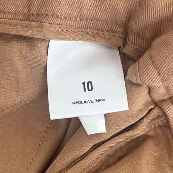 Express High Waisted Convertible Hem Cargo Trouser Pant Size 10 - Picture 12 of 13